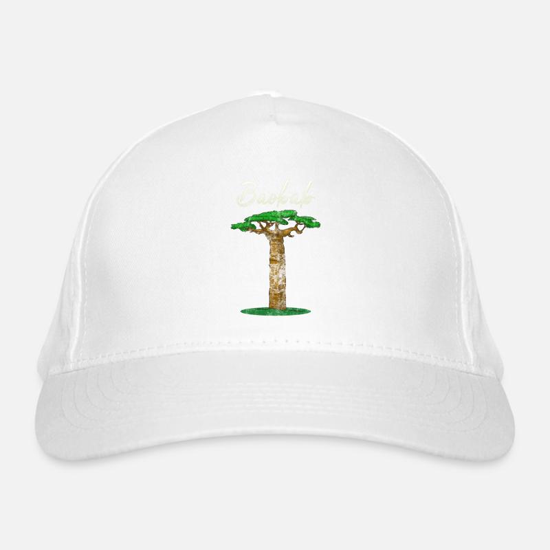 Baobab africain Baobab - Casquette classique bio - blanc