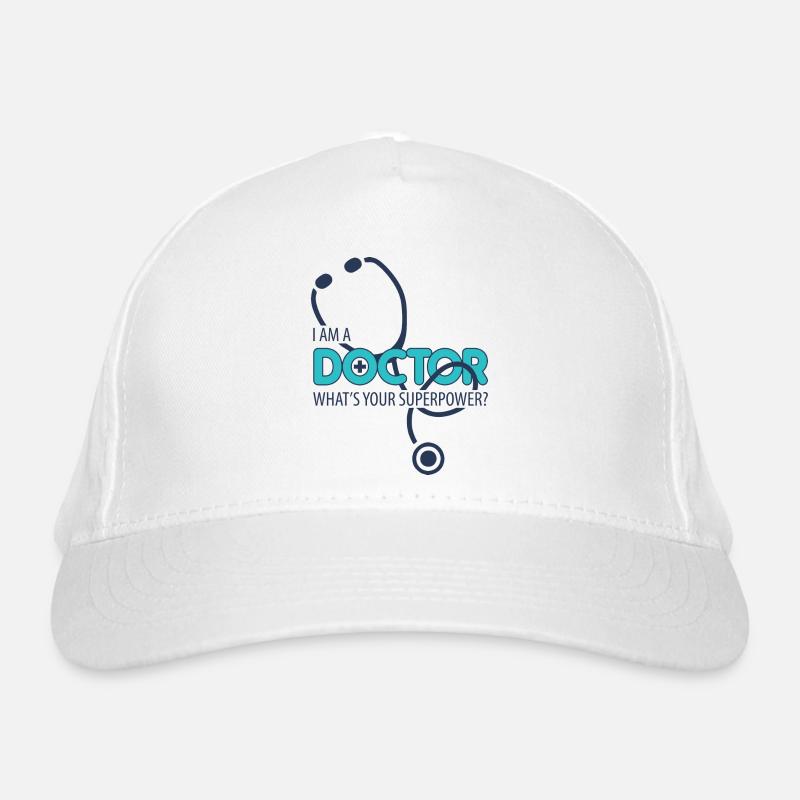 Ich bin ein Arzt Bio-Baseballkappe