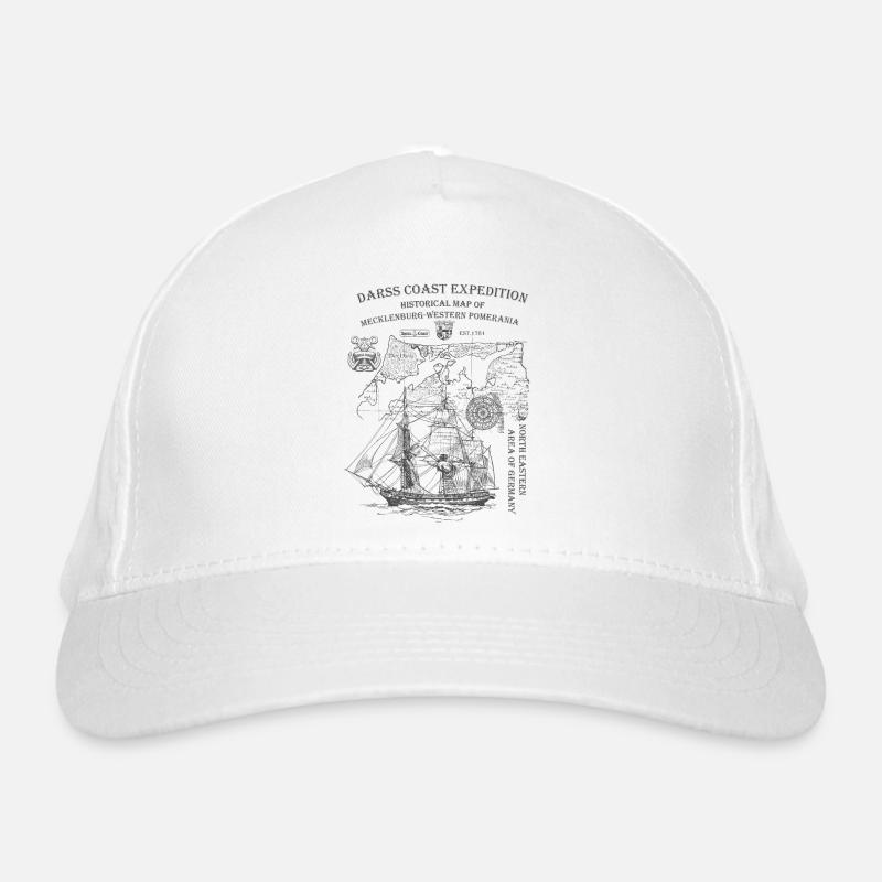 Darss Coast Expedition - historisch Bio-Baseballkappe