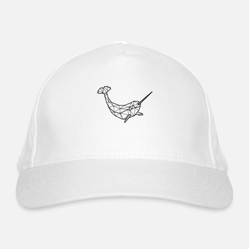Narwal Polygon Bio-Baseballkappe
