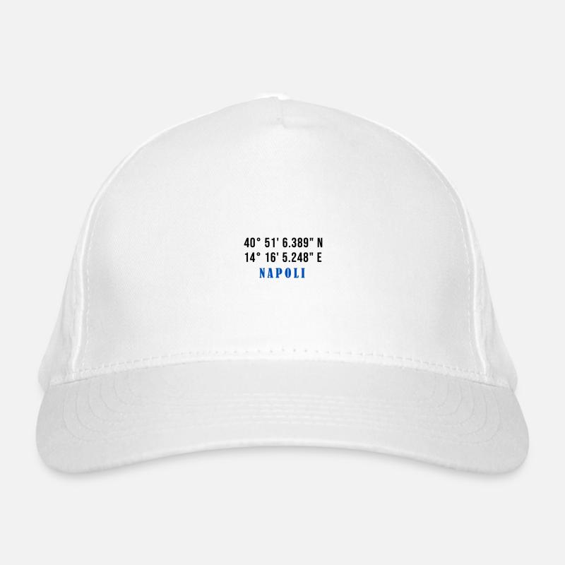 Napoli Coordinates Design - Minimaliste Casquette classique bio
