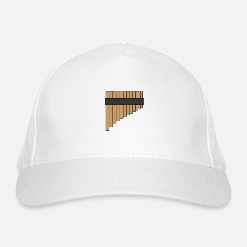 pan flute Organic Baseball Cap