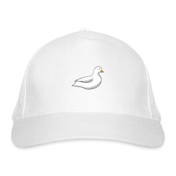 Dwarf-deer - Organic Baseball Cap - white - Front