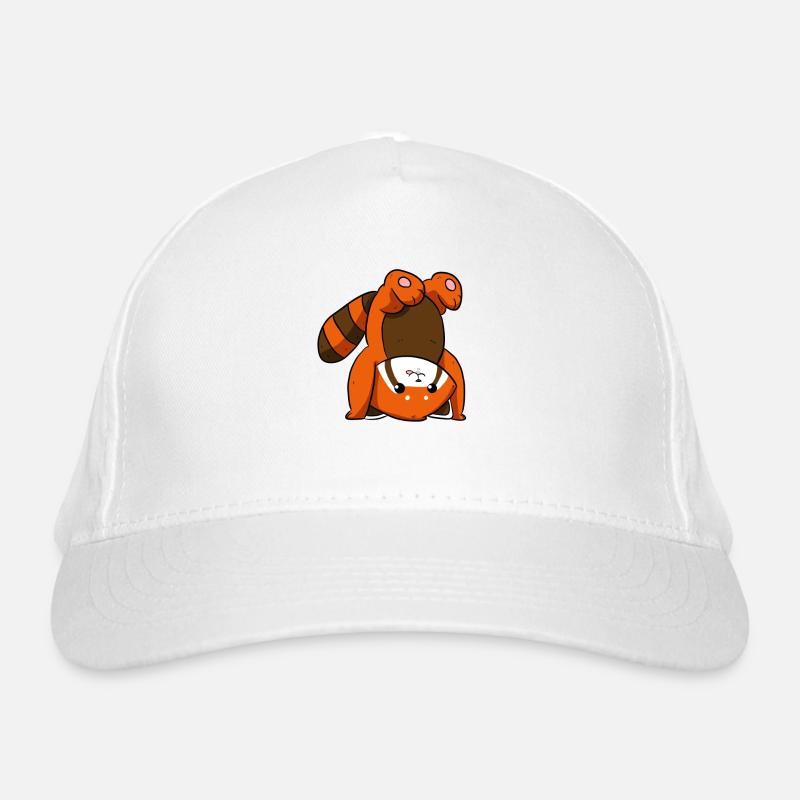 Panda rouge Casquette classique bio