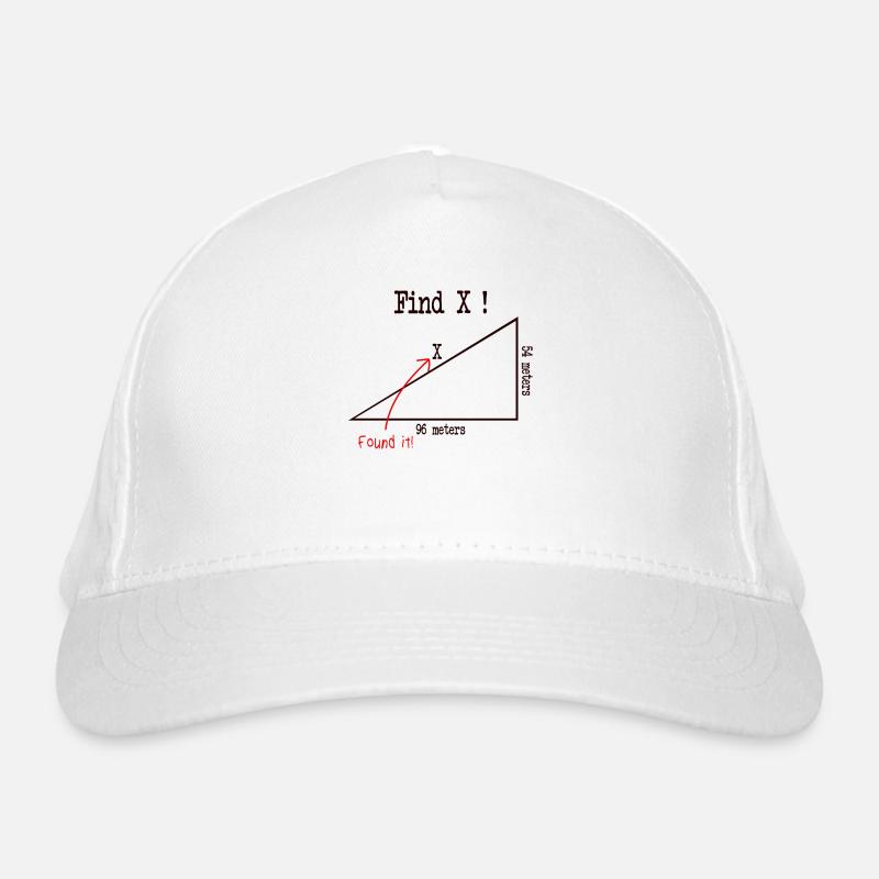 Math Math Meme Find X Found It Pythagore Casquette classique bio