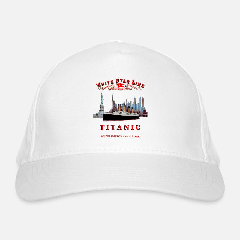 TITANIC NEW YORK Bio-Baseballkappe