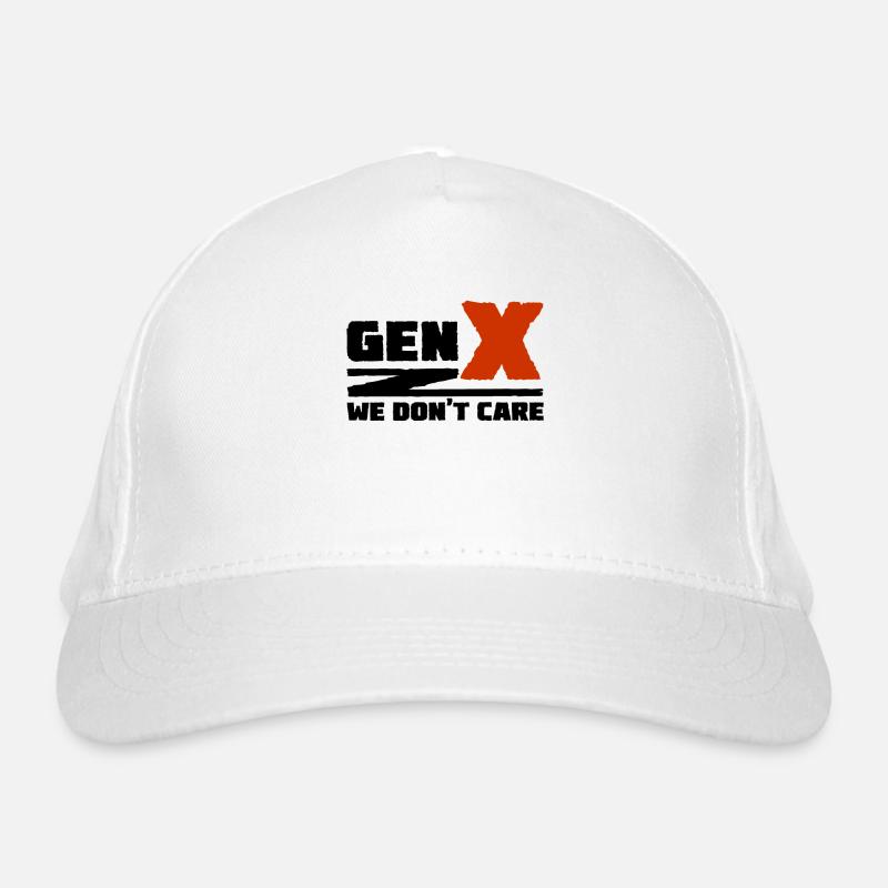 Génération X - Nous nous en moquons Casquette classique bio