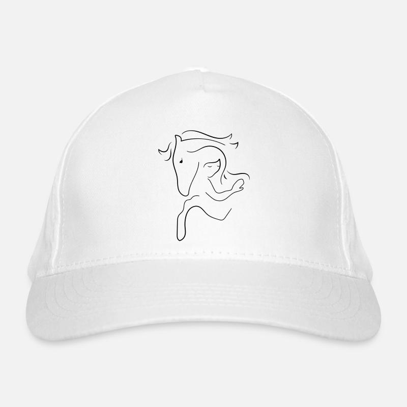horse Organic Baseball Cap