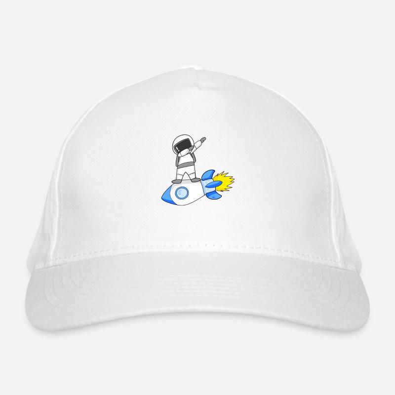 Astronaut Dabbing Organic Baseball Cap