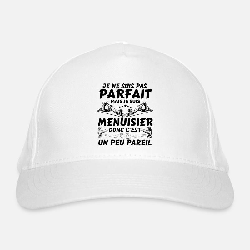 humour menuisier Casquette classique bio