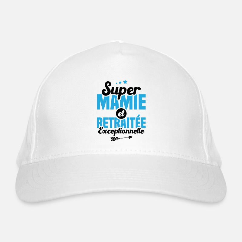 Super mamie et retraitée exceptionnelle Casquette classique bio