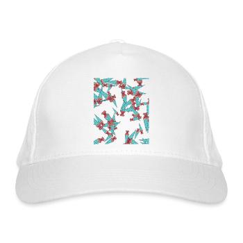 Cadeau d’inscription au cartable - Casquette classique bio - blanc - Devant