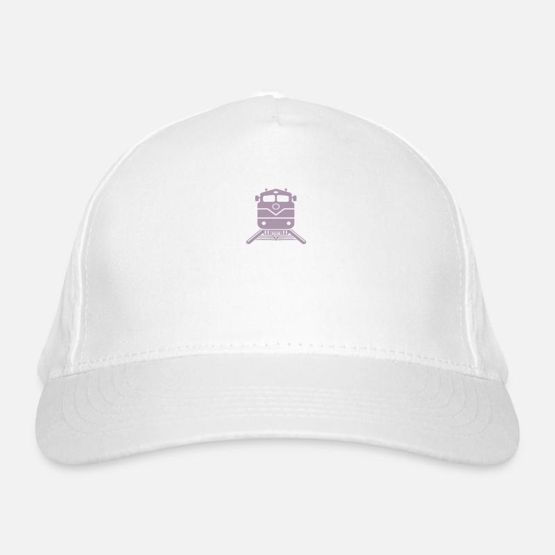 Train Train Driver Design Organic Baseball Cap