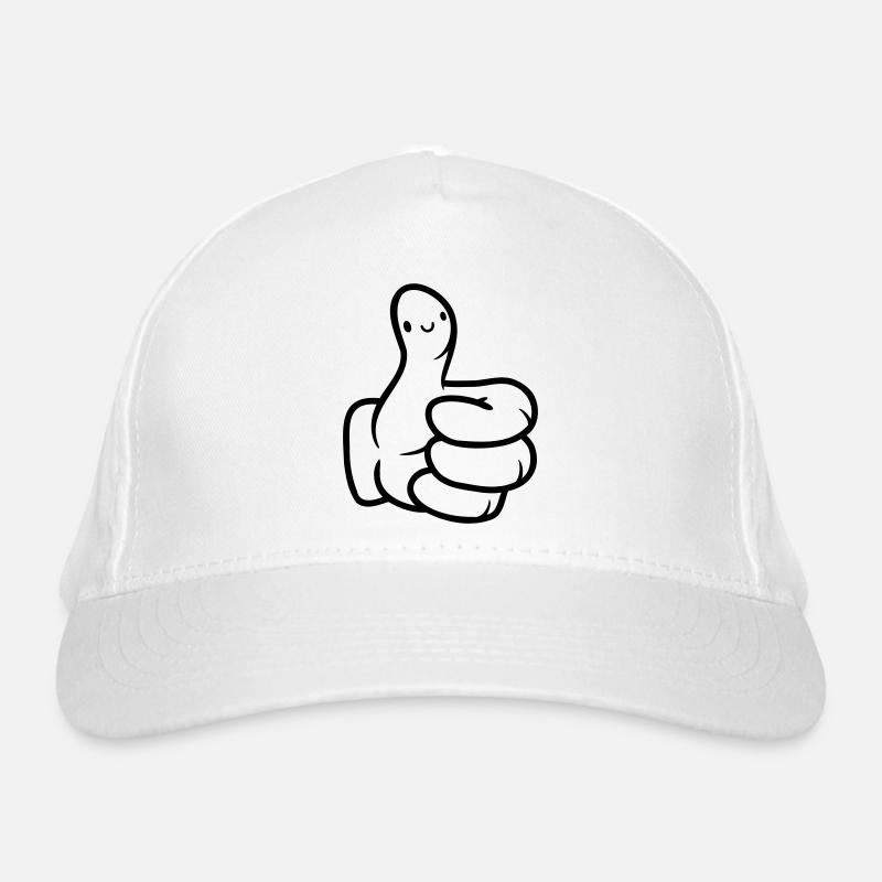 Mignon Visage Main Pouce Casquette classique bio