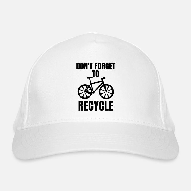 Bicycle pun Organic Baseball Cap