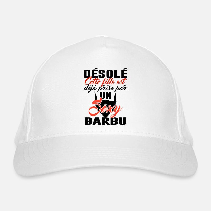 Fille prise par un sexy barbu 1 Casquette classique bio