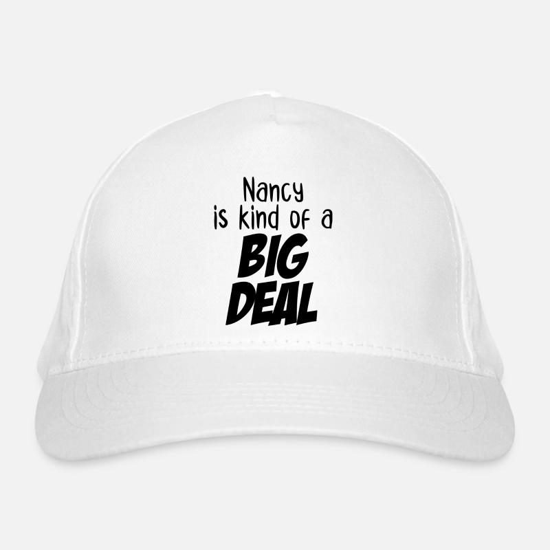 Nancy est un peu une grosse affaire Casquette classique bio