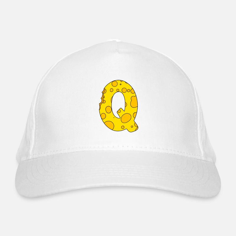 Buchstabe Q Bio-Baseballkappe