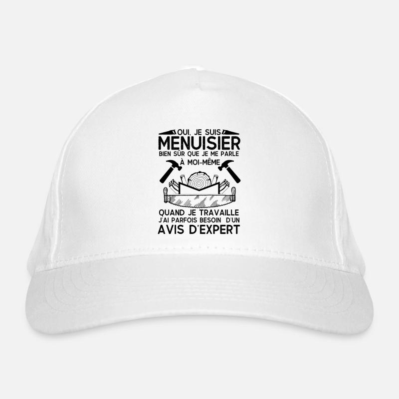 Humour Menuisier 2 Casquette classique bio