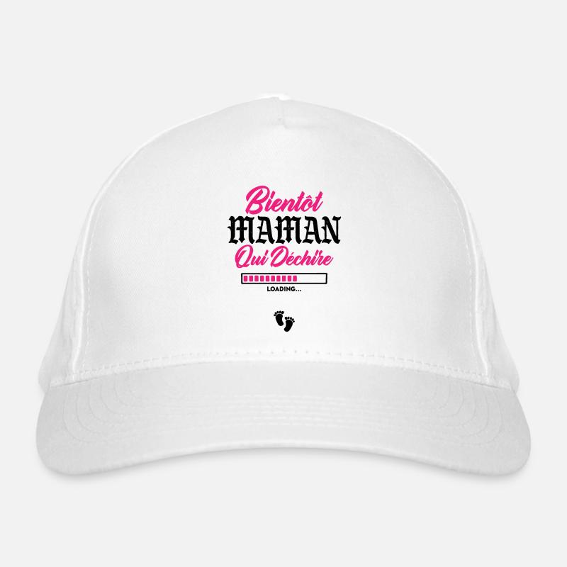 Bientôt Maman qui déchire Casquette classique bio