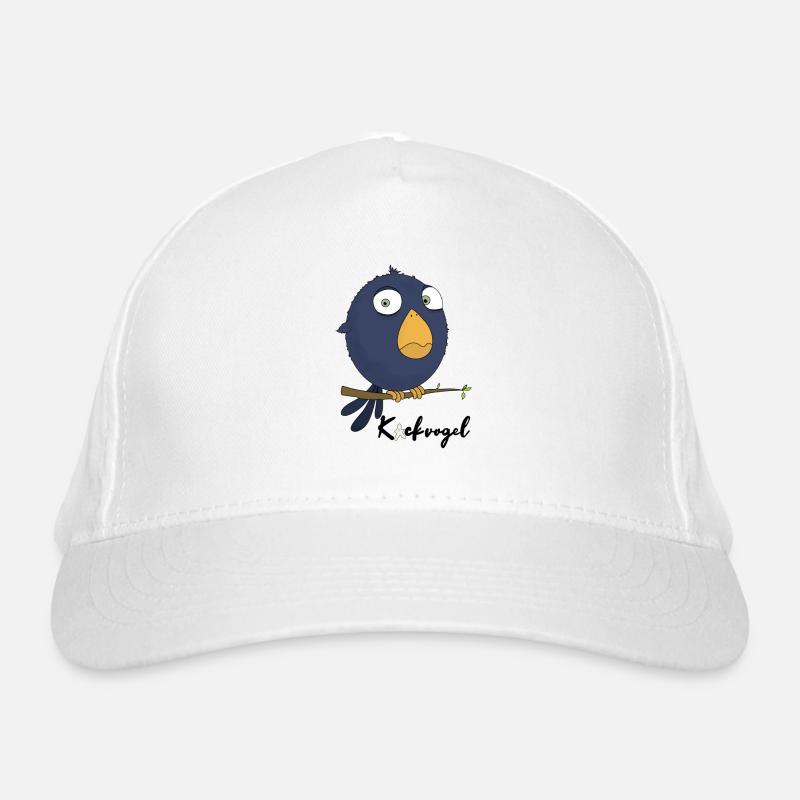 Oiseau caca Casquette classique bio