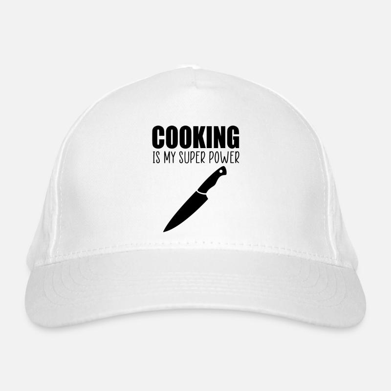 Kochen lustiges Zitat Bio-Baseballkappe