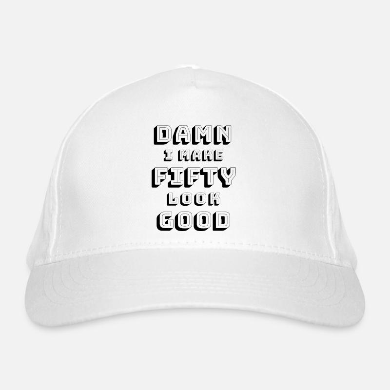 50th birthday Organic Baseball Cap