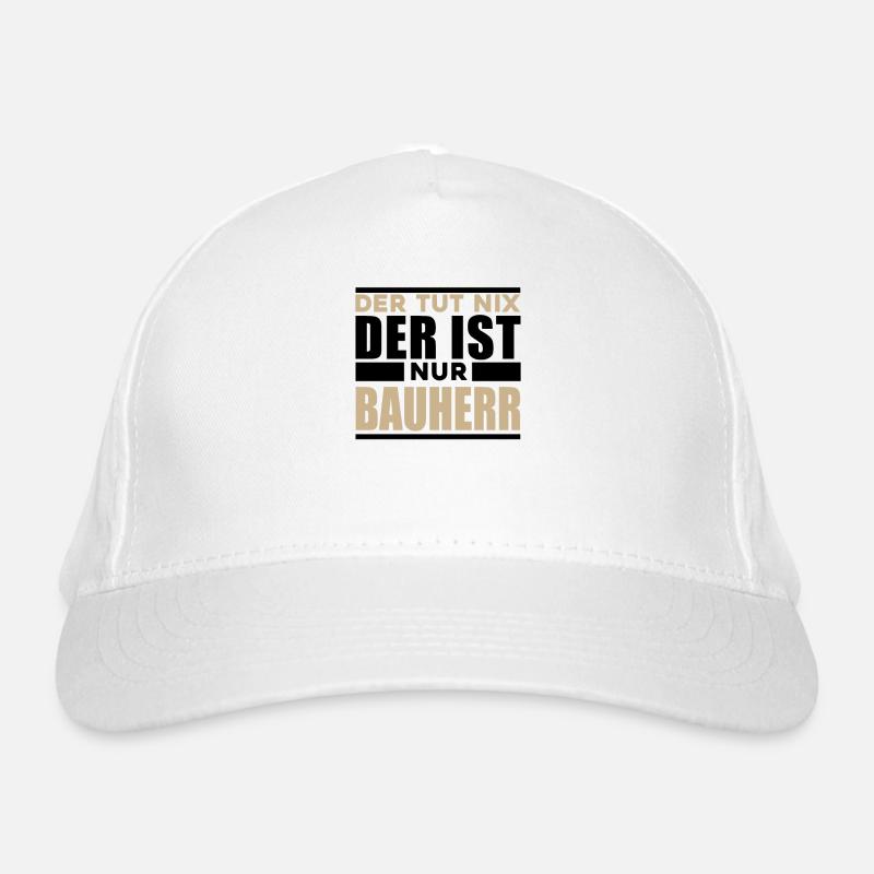 Bauherr Bio-Baseballkappe
