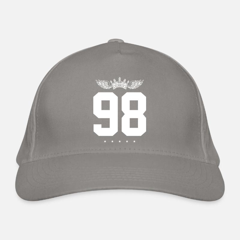98 Couronne numérique Casquette classique bio
