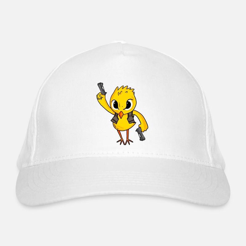 Poussins avec pistolet Casquette classique bio