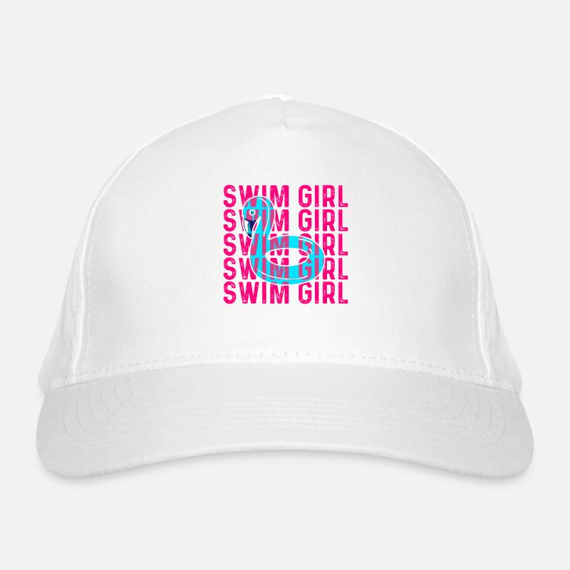 Natation filles Casquette classique bio