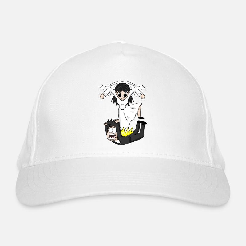 Drôle de mème de mariage Casquette classique bio