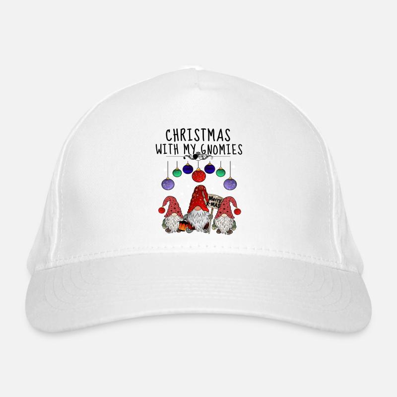 Famille Gnome de Noël Casquette classique bio