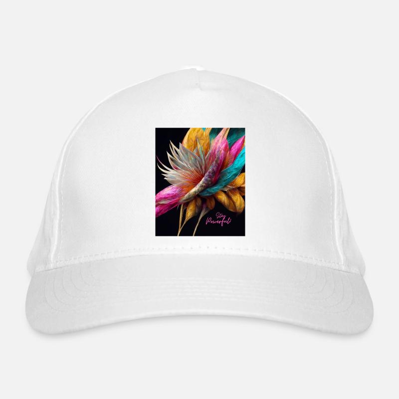Be strong - a motivating slogan for exceptional people Organic Baseball Cap