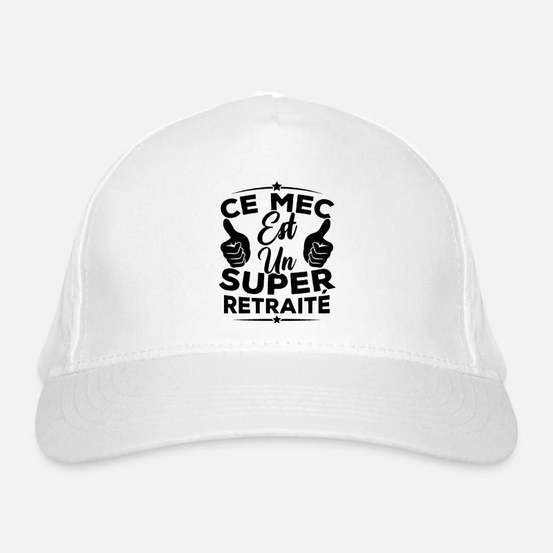 Ce mec est un super retraité Casquette classique bio