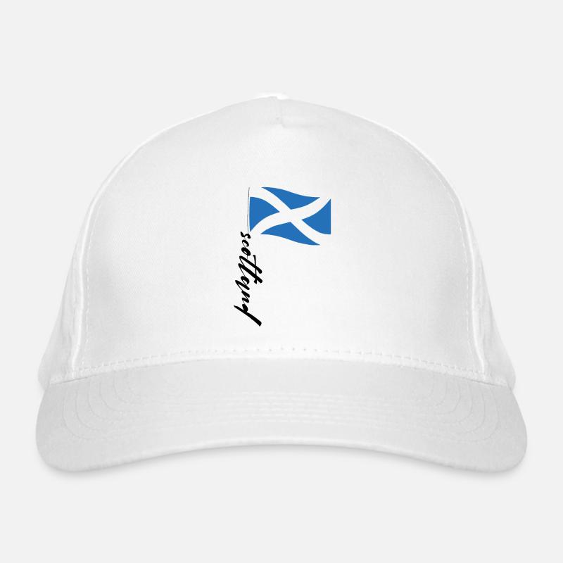 Écosse Drapeau écossais Casquette classique bio