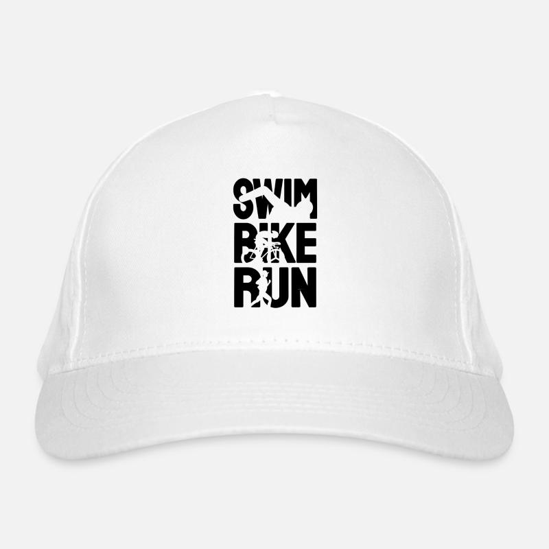 Triathlon Triathlet Bio-Baseballkappe