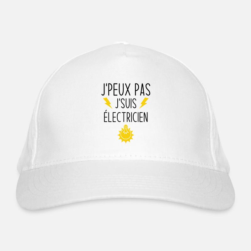 I can't I'm an electrician Organic Baseball Cap