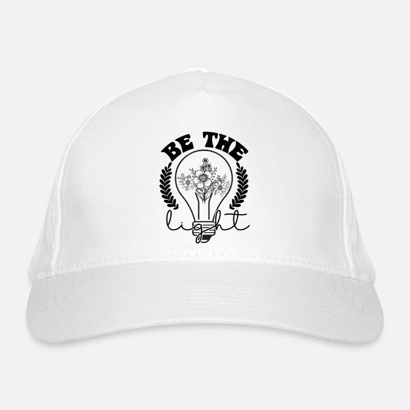 Make Be the Light Motivation Easy Organic Baseball Cap