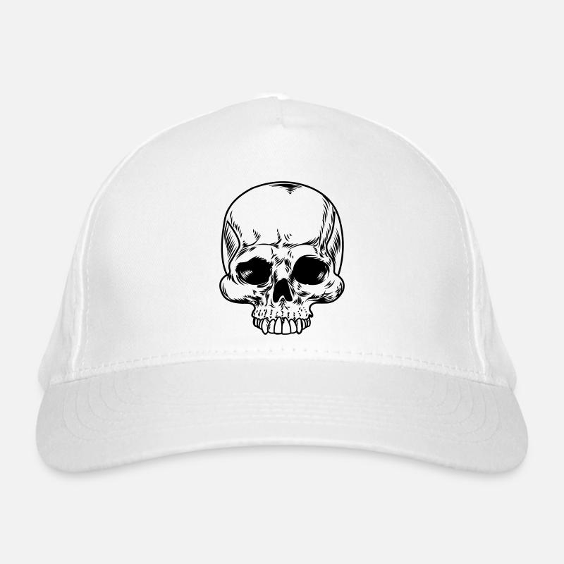 Crâne transparent Casquette classique bio
