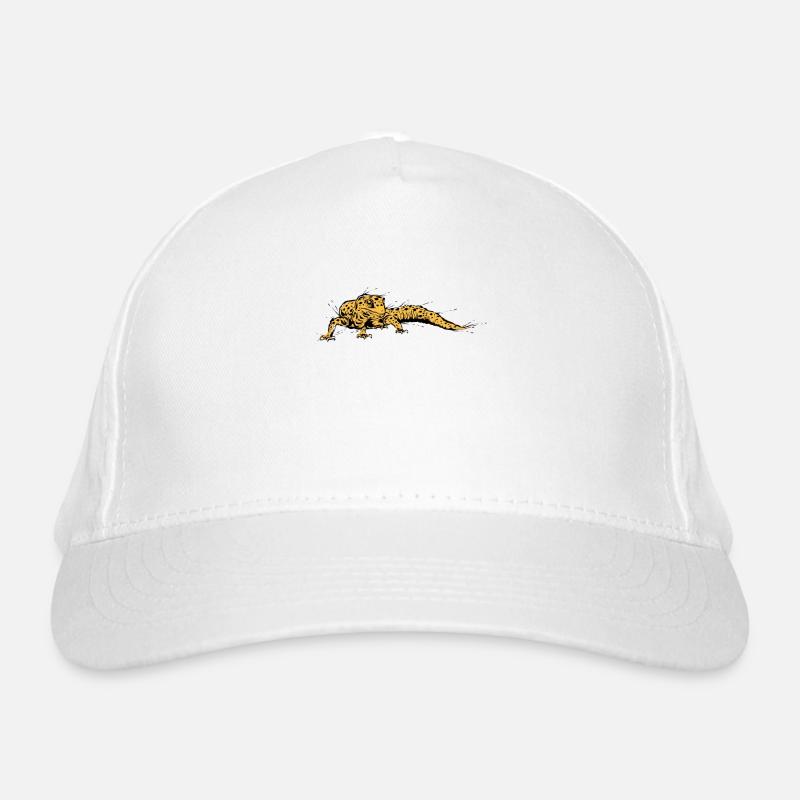 Eidechse Bio-Baseballkappe