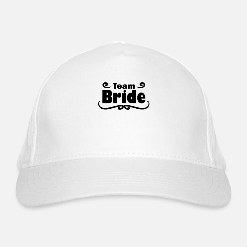 Team Braut Hochzeitsfeier Bio-Baseballkappe