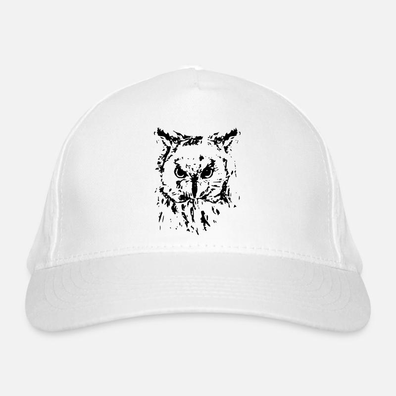 ransuil black stamp style Organic Baseball Cap