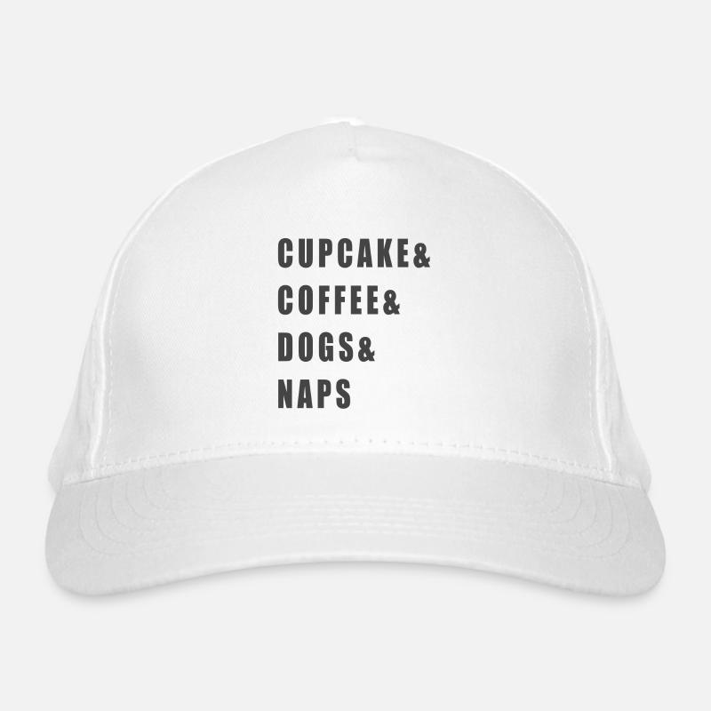 Dicton de cupcake - Chiens Casquette classique bio