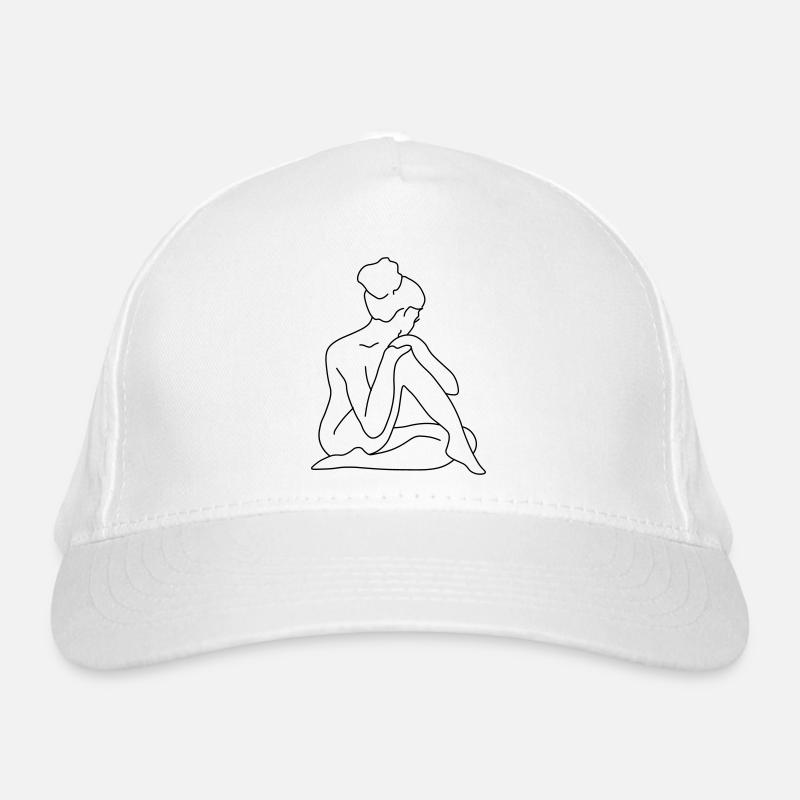Woman pose Casquette classique bio