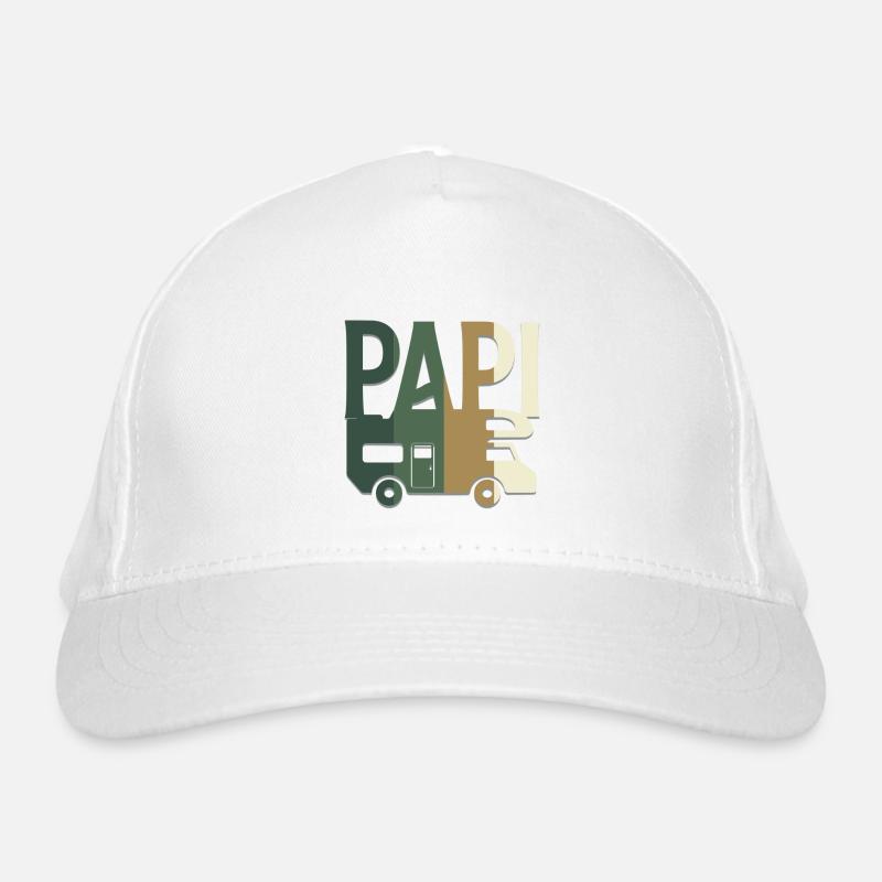 PAPI en Camping-car camouflage chasse et pêche Casquette classique bio
