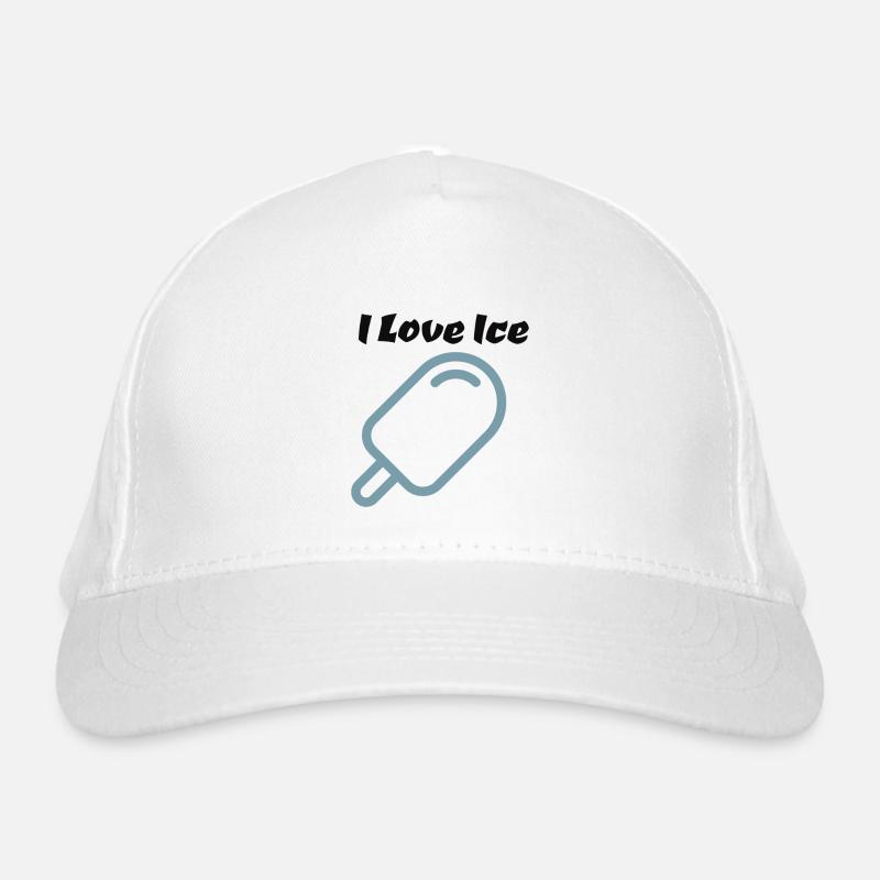 Eis, Liebe Organic Baseball Cap