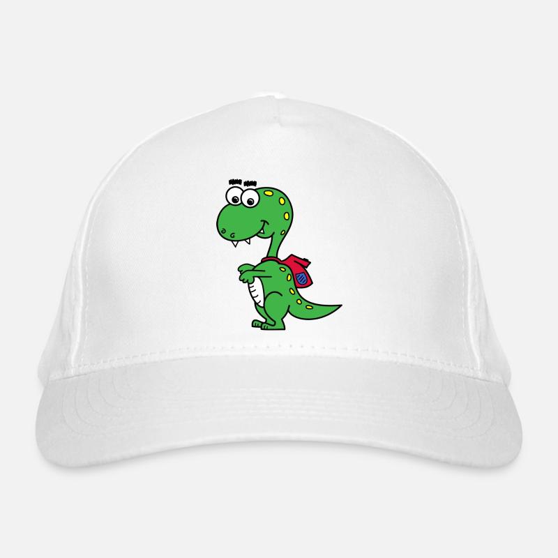 T-Rex avec sac à dos Casquette classique bio