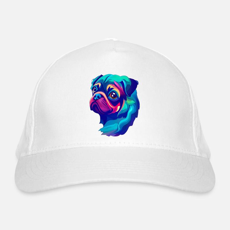 Mops Bio-Baseballkappe