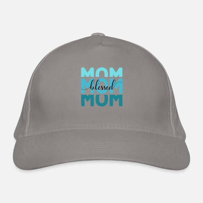 Mama -Muttertag Einfaches Design Bio-Baseballkappe